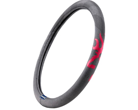 Browning® Steering Wheel Cover - Gray/Flag
