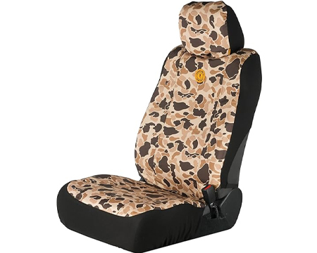 Browning® Low Back Single Seat Cover - Tan Duck Camo