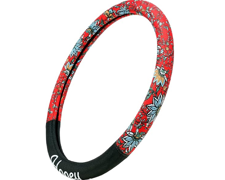 Hooey Steering Wheel Cover - Western Floral