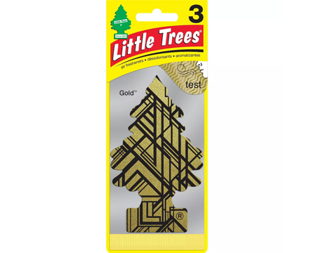 Little Trees® Air Freshener - Gold 3 Pack