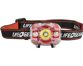 Life Gear® 275 Lumen Glow Headlamp