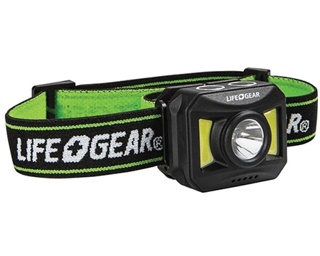 Life Gear® Rechargeable Headlamp 300 Lumens