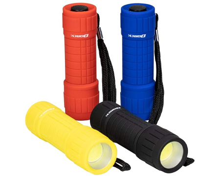 COB Flashlight Combo 4 Pack, 100 Lumens