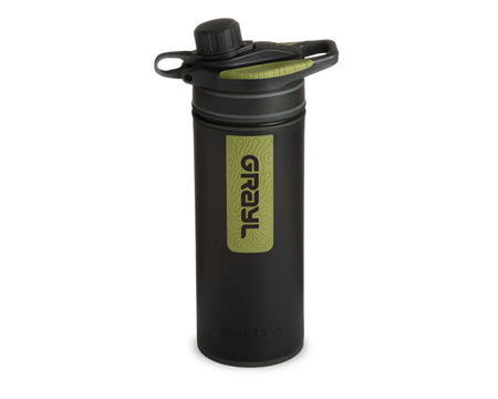 GrayL® GeoPress® 24 oz Water Purifier Bottle - Black Camo