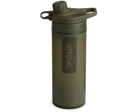 GrayL® GeoPress® Purifier Bottle - Olive Drab