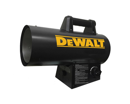 DeWalt&reg; 60K BTU Forced Air Propane Portable Heater