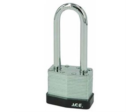 Ace® 1.5 in. Steel Double Locking Padlock