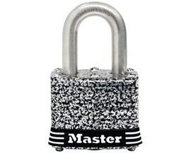 Master Lock® 1.5 in. Weather Coated Laminated Steel Keyed Alike Padlock