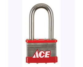 Ace® 1.5 in. Stainless Steel 4-Pin Cylinder Padlock