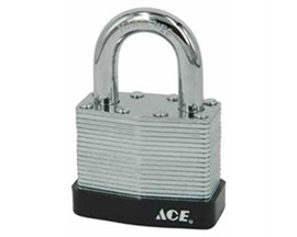 Ace® 1.25 in. Steel Double Locking Padlock