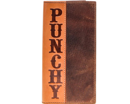 Hooey Punchy Cracked Bison Rodeo Wallet