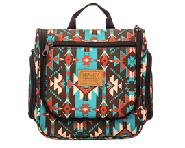 Hooey Turquoise and Tan Aztec Cowboy Travel Kit