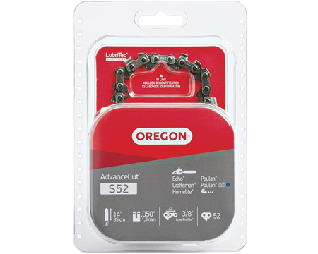 Oregon® Advance Cut Chainsaw Chain 14" S52