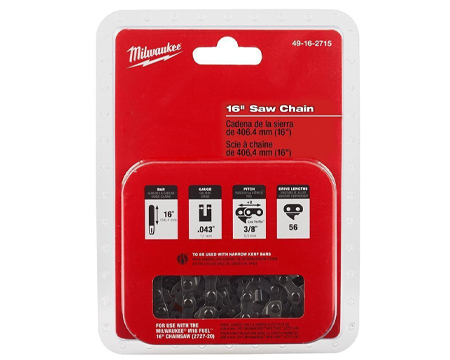 Milwaukee® Chainsaw Chain - Low Profile 16"