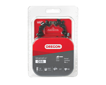 Oregon® AdvanceCut Chainsaw Chain 18" D66