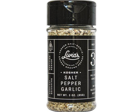 Livias Salt Pepper Garlic Seasoning