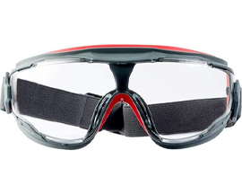 3M Scotchgard Goggles Gray/Red Unisex