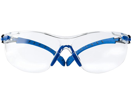 Safety Glasses Black/Blue/Clear 