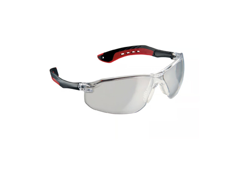 Flat Temple Safety Glasses - Clear