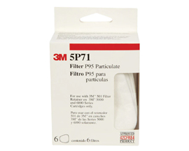3M� Respirator Particulate Filters P95 6 Pack