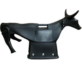 Shorty The Steer Roping Dummy - Black