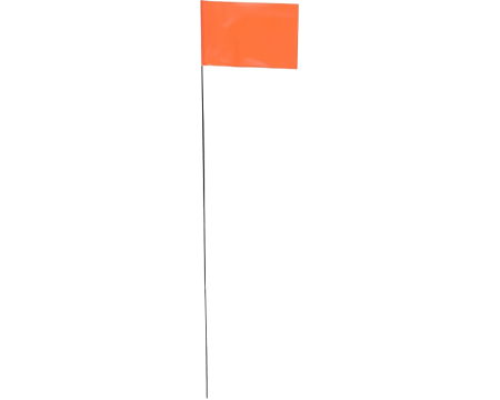 Marking Flag - Orange 10 Pack