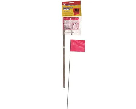 Marking Flag - Red 10 Pack