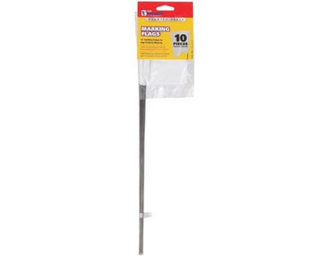 Marking Flag - White 15"