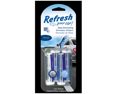 Vent Clip New Car Scent - 4 Pack