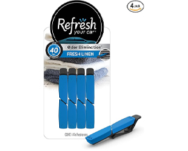 Refresh Your Car® Vent Clip - Fresh Linen 4 Pack