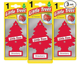 Little Trees® Air Freshener - Strawberry 3 Pack