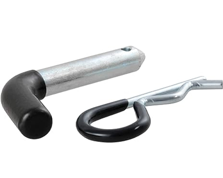 Hitch Pin & Clip Rubber/Zinc 4.5"