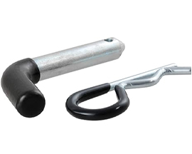 Hitch Pin & Clip Rubber/Zinc 4.5"
