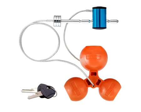 Universal Tri-Ball Coupler Lock