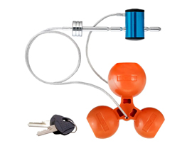 Universal Tri-Ball Coupler Lock