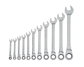 Ratchet Combo Wrench Set 11 Pc