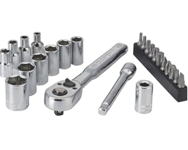 Mechanics Socket Set 24 Pc