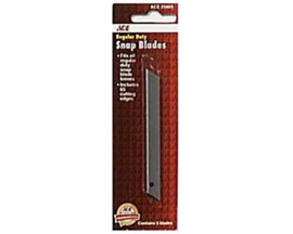 Ace® 5pk Carbon Steel Regular Duty Replacement Blades