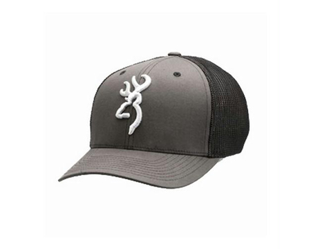Browning® Adult's S/M Colstrip Mesh Back Cap - Charcoal 