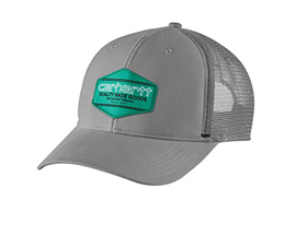 Carhartt® Adult's Canvas Workwear Patch Cap - Grey
