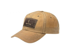 Browning® Adult's Antiquity Wax Rec Patch Hat - Tan
