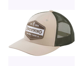Browning® Adult's Sideline Mesh Back Hat - Tan 