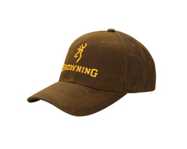 Browning® Adult's Dura Wax Cap - Solid Brown