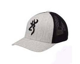 Browning® Adult's S/M Colstrip Mesh Back Cap - Heather Grey