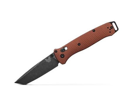 Benchmade® Bailout Tanto Stainless Steel Aluminum Folding Knife - Burnt Copper
