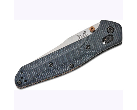 Benchmade® Osborne Axis Lock Folding Knife - Stonewashed