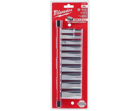 Milwaukee SAE 10 Pc Deep Socket Set