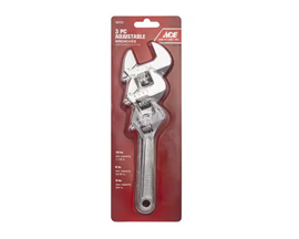 ACE® Adjustable Wrench Set