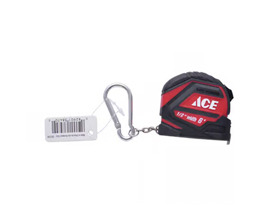 ACE® 6' Tape Measure Black/Red