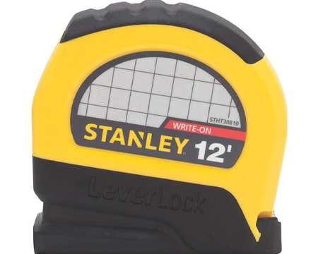 Stanley® 12' Lever Lock Tape Rule
